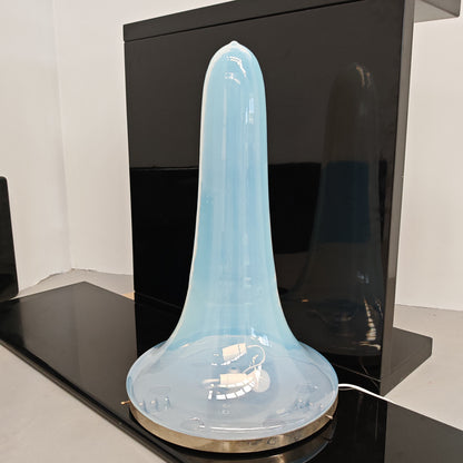 Lampadario Lampada da tavolo di vetro soffiato "murano" di Nason LS 144 per Mazzega anni 60