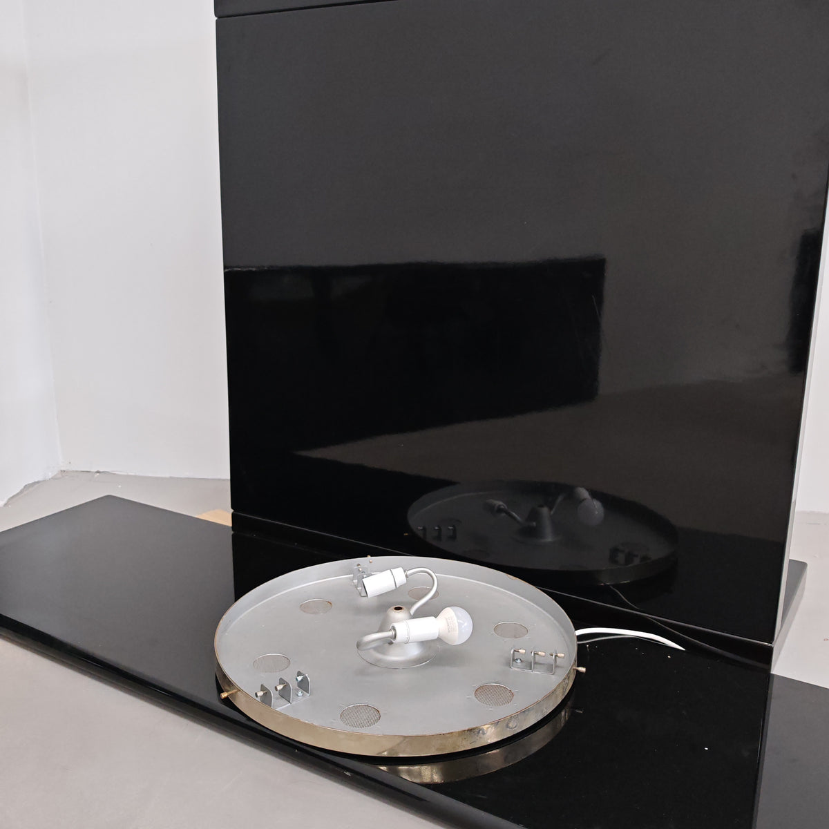Lampadario Lampada da tavolo di vetro soffiato "murano" di Nason LS 144 per Mazzega anni 60