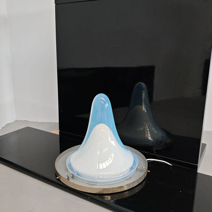 Lampadario Lampada da tavolo di vetro soffiato "murano" di Nason LS 144 per Mazzega anni 60