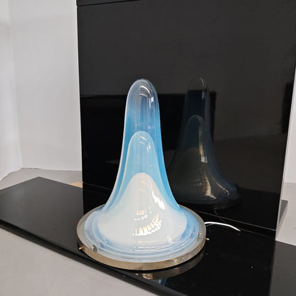 Lampadario Lampada da tavolo di vetro soffiato "murano" di Nason LS 144 per Mazzega anni 60