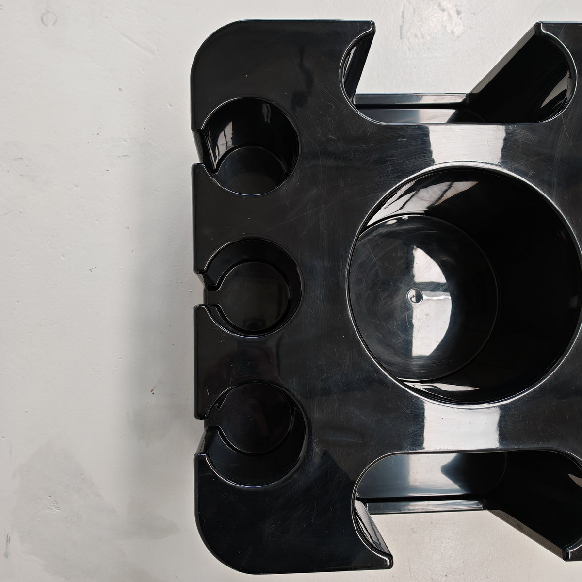 Table basse de bar modèle Bacco, Sergio Mazza pour Artemide, années 60 (noir)
