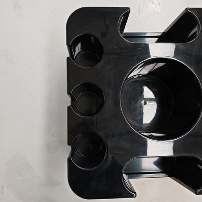 Table basse de bar modèle Bacco, Sergio Mazza pour Artemide, années 60 (noir)