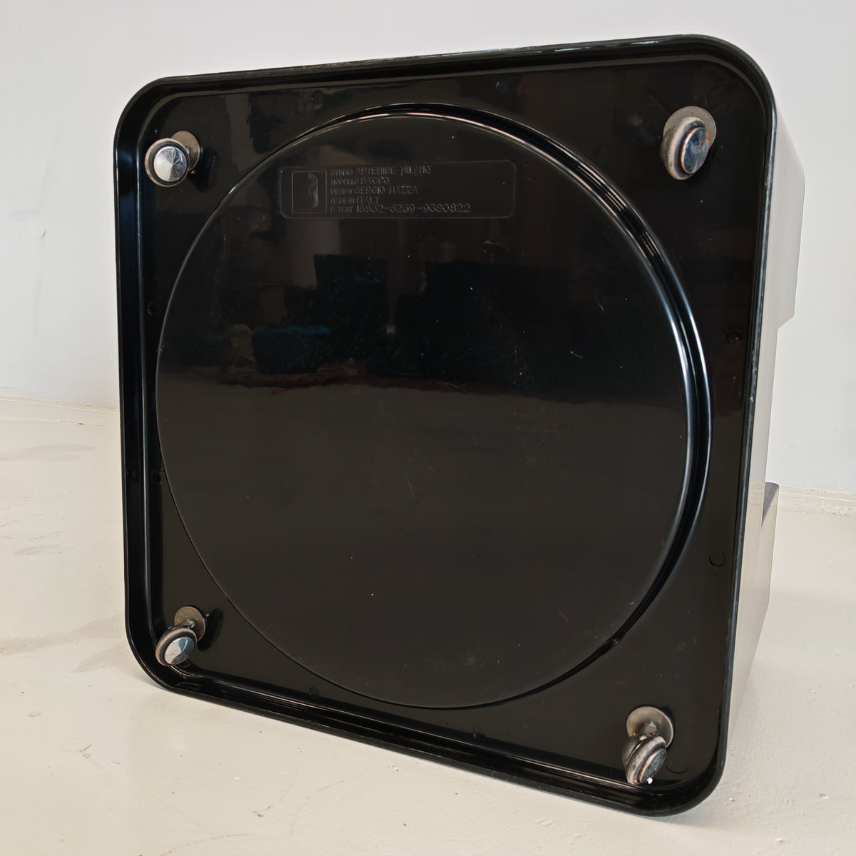 Table basse de bar modèle Bacco, Sergio Mazza pour Artemide, années 60 (noir)