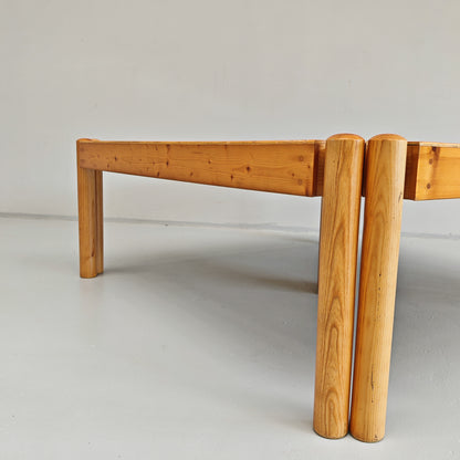 Ensemble de tables basses triangulaires modulables Enolinea en bois clair