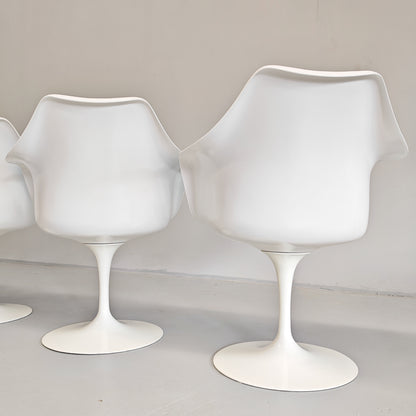Ensemble de 6 chaises/fauteuils à accoudoirs Tulip d'Eero Saarinen pour Knoll
