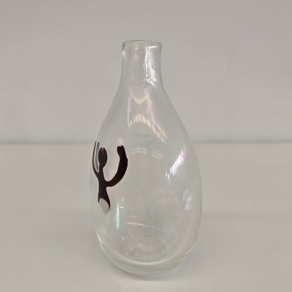 Vaso in Vetro Murano della serie "a macchie" di Fulvio Bianconi anni 50