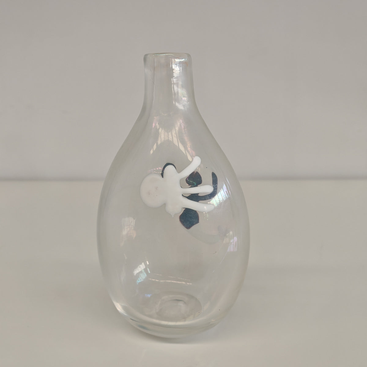 Vaso in Vetro Murano della serie "a macchie" di Fulvio Bianconi anni 50
