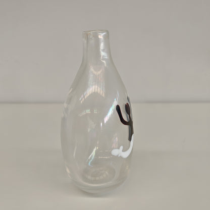 Vaso in Vetro Murano della serie "a macchie" di Fulvio Bianconi anni 50
