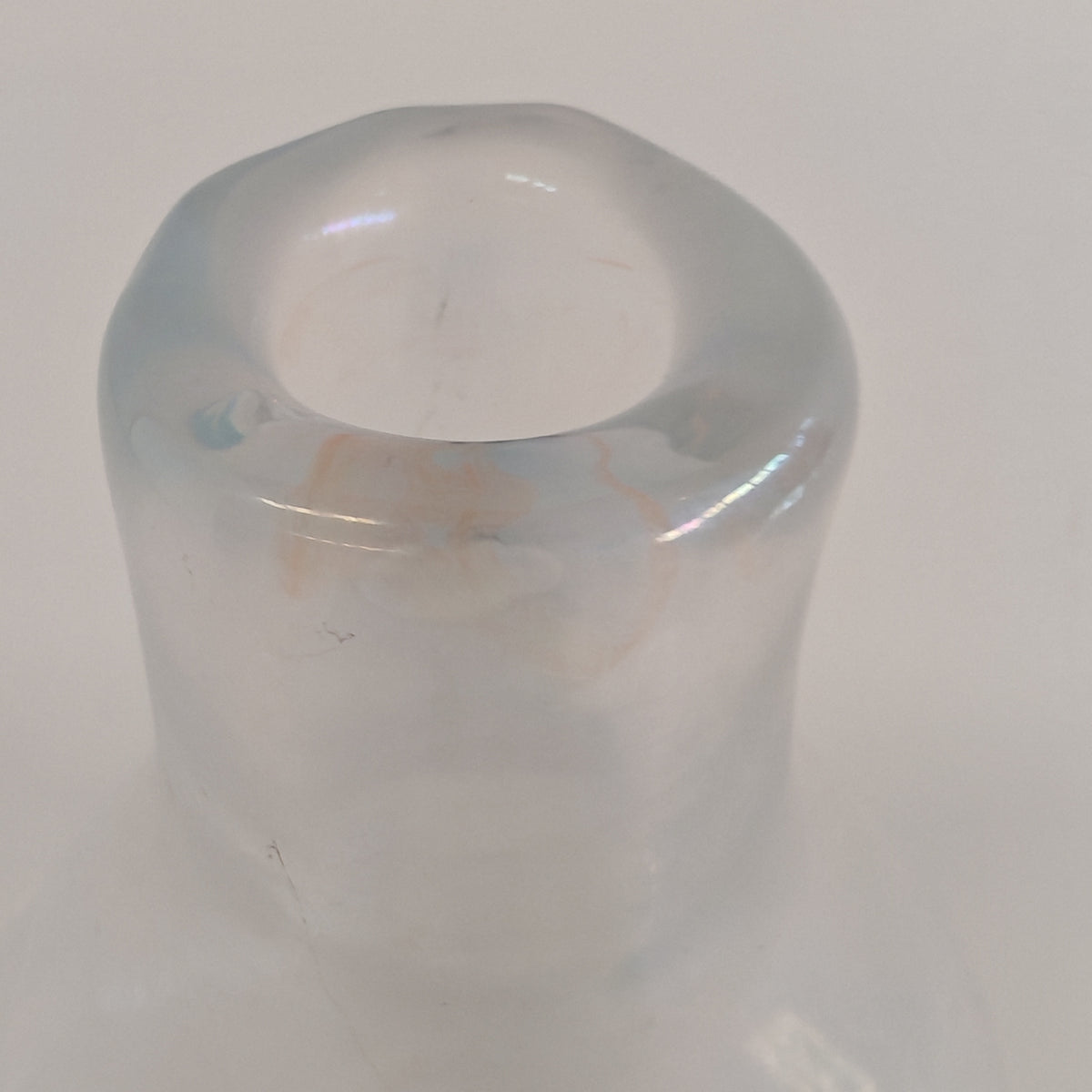 Vaso in Vetro Murano della serie "a macchie" di Fulvio Bianconi anni 50