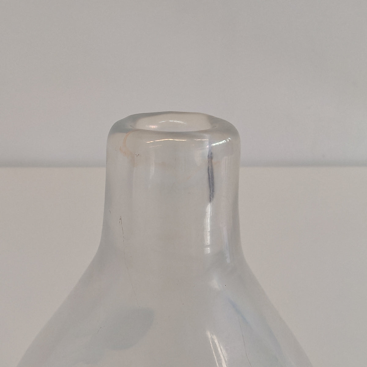 Vaso in Vetro Murano della serie "a macchie" di Fulvio Bianconi anni 50