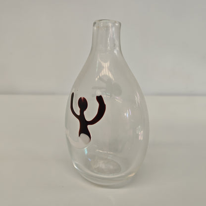 Vaso in Vetro Murano della serie "a macchie" di Fulvio Bianconi anni 50