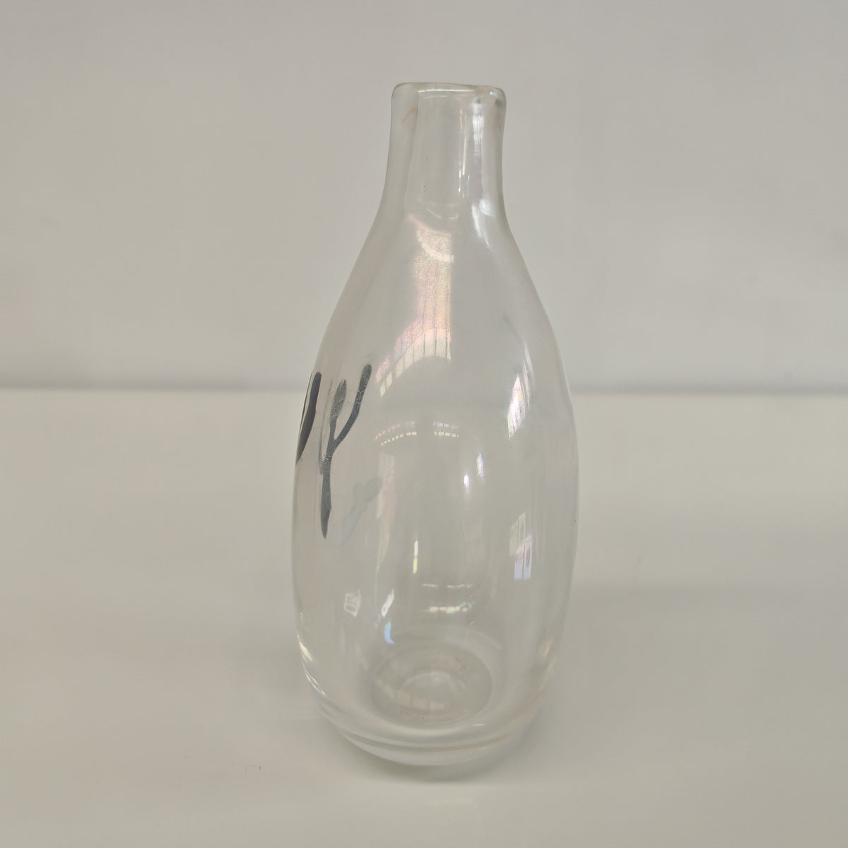 Vaso in Vetro Murano della serie "a macchie" di Fulvio Bianconi anni 50