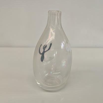Vaso in Vetro Murano della serie "a macchie" di Fulvio Bianconi anni 50