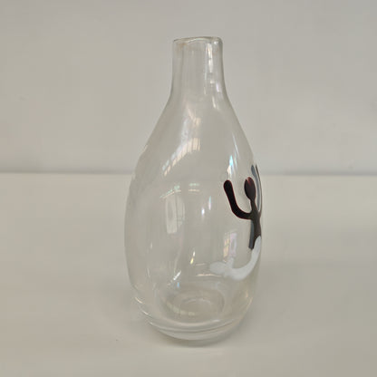 Vaso in Vetro Murano della serie "a macchie" di Fulvio Bianconi anni 50