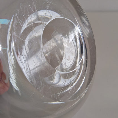 Vaso in Vetro Murano della serie "a macchie" di Fulvio Bianconi anni 50