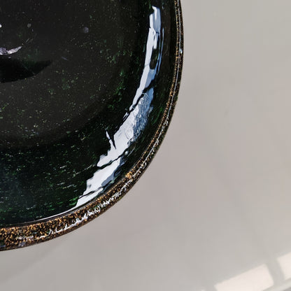 Vaso artistico  Murano anni 30 di  Napoleone Martinuzzi di Venini "pulegoso" con decorazione "Serpente"