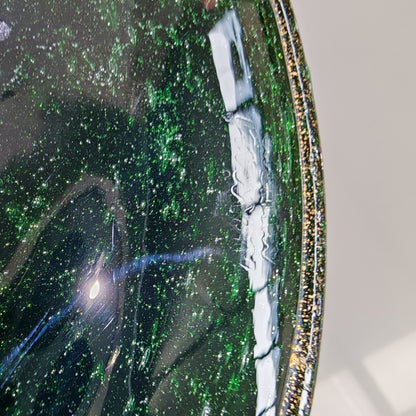 Vaso artistico  Murano anni 30 di  Napoleone Martinuzzi di Venini "pulegoso" con decorazione "Serpente"