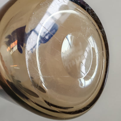 Raro vaso artistico in Vetro di Murano, Venini serie "a Macchie" disegnata da Fulvio Bianconi anni 50