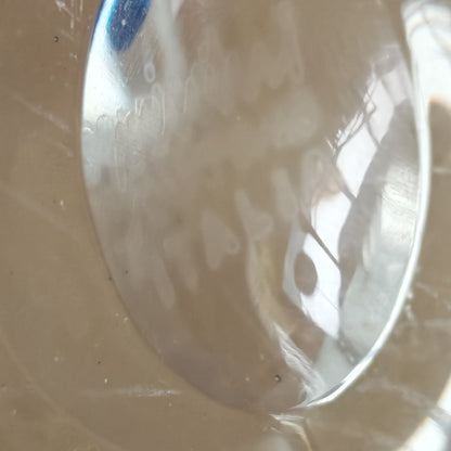 Raro vaso artistico in Vetro di Murano, Venini serie "a Macchie" disegnata da Fulvio Bianconi anni 50