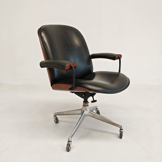 Poltrona Direzionale Girevole MiM, Ico Parisi anni 70