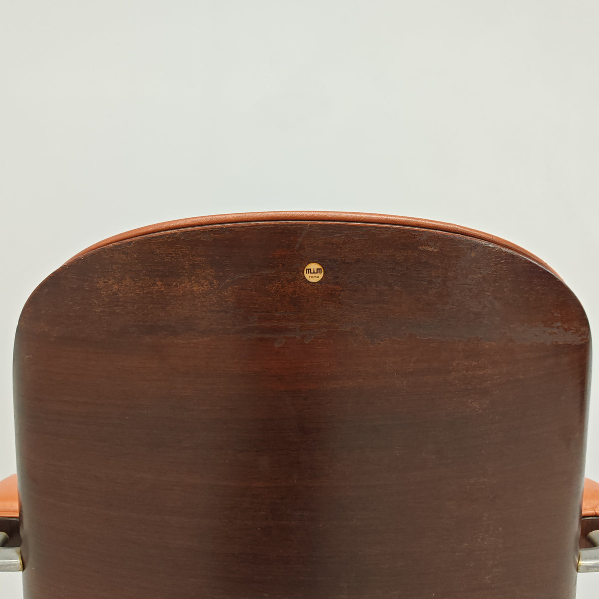 Fauteuil de direction en cuir MIM Ico Parisi années 60