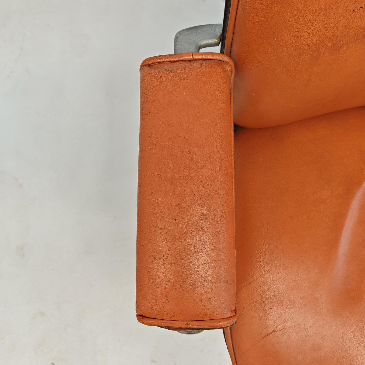 Fauteuil de direction en cuir MIM Ico Parisi années 60