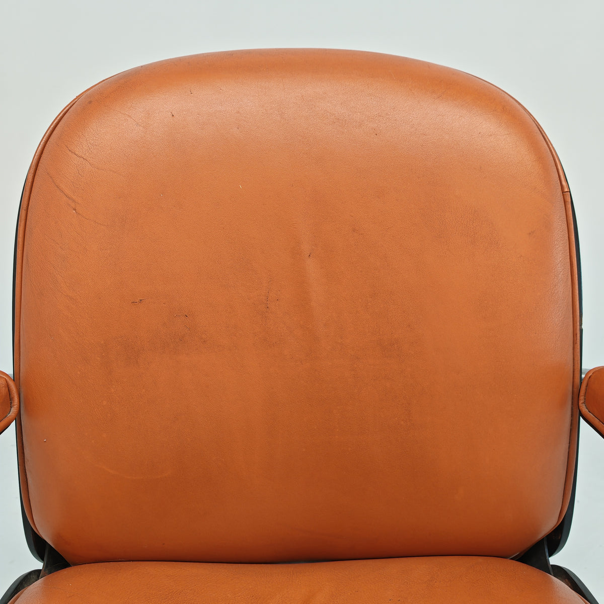 Fauteuil de direction en cuir MIM Ico Parisi années 60