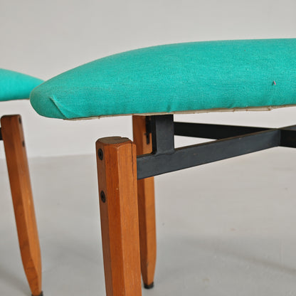 Sedie in legno vintage  Roberto Aloi anni 60