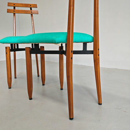 Sedie in legno vintage  Roberto Aloi anni 60