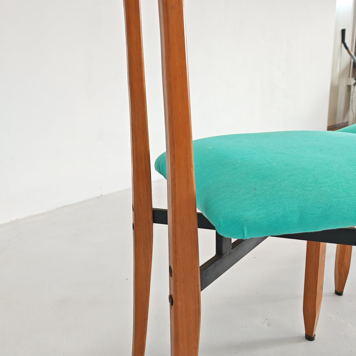 Sedie in legno vintage  Roberto Aloi anni 60