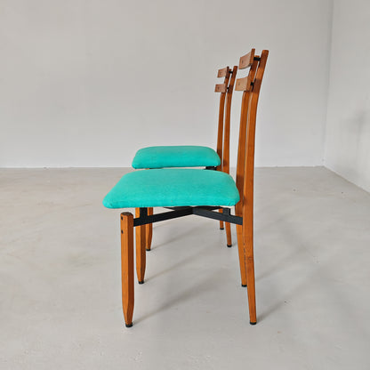Sedie in legno vintage  Roberto Aloi anni 60