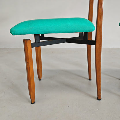 Sedie in legno vintage  Roberto Aloi anni 60
