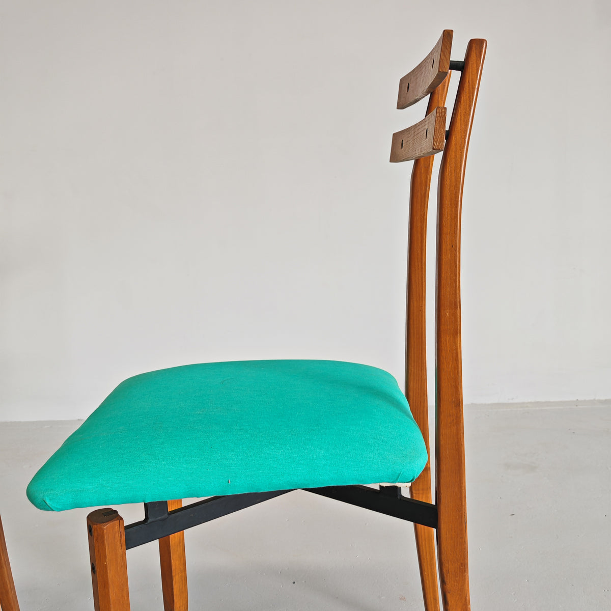 Sedie in legno vintage  Roberto Aloi anni 60