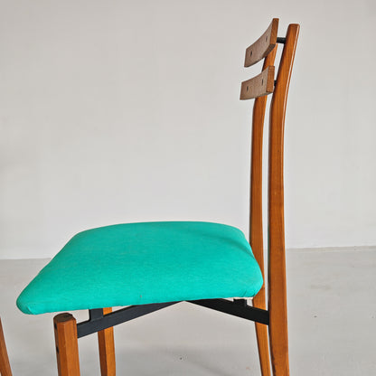 Sedie in legno vintage  Roberto Aloi anni 60