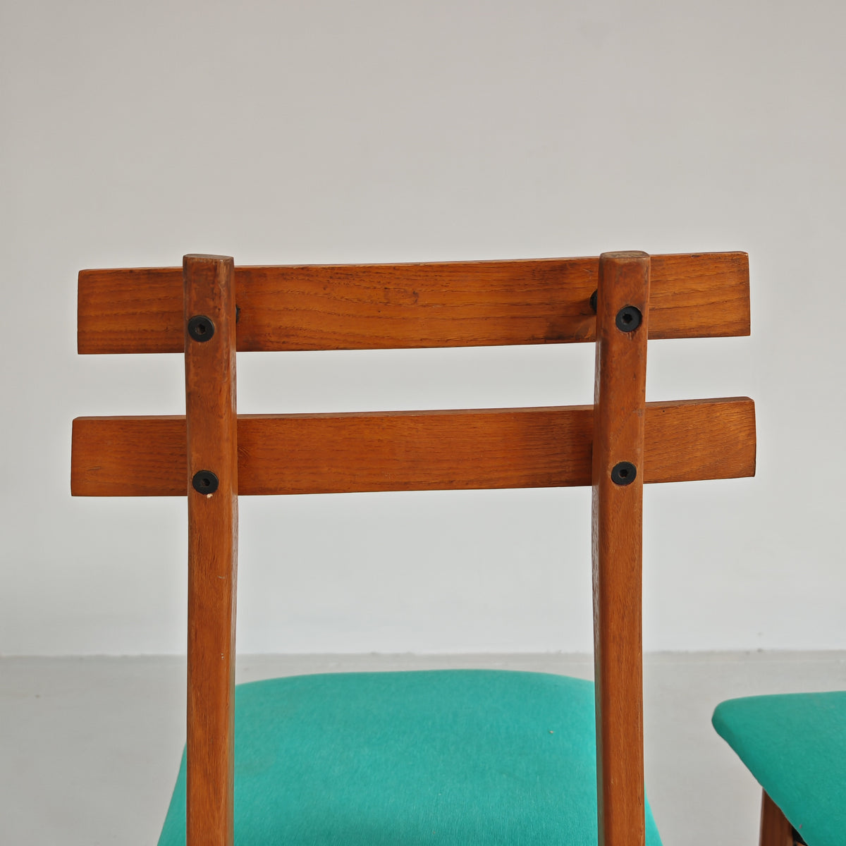 Sedie in legno vintage  Roberto Aloi anni 60