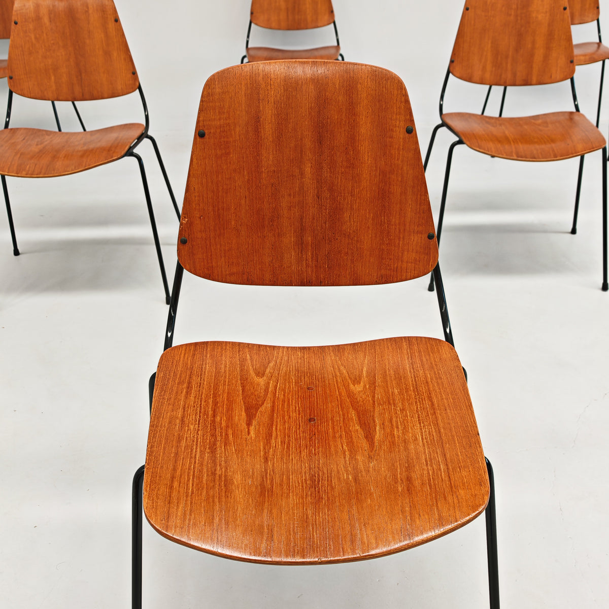 Augusto Bozzi chairs for Saporiti 1950