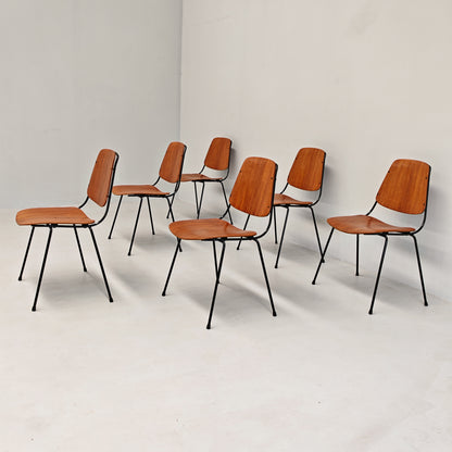 Augusto Bozzi chairs for Saporiti 1950
