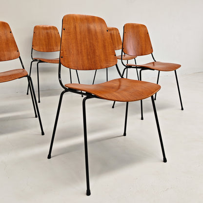 Augusto Bozzi chairs for Saporiti 1950