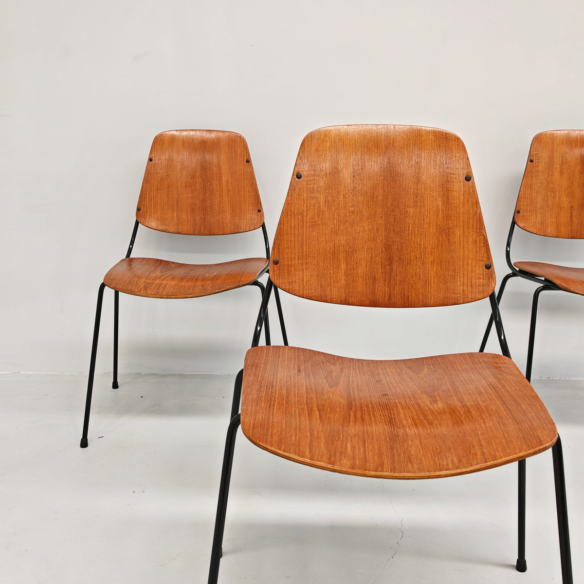 Augusto Bozzi chairs for Saporiti 1950