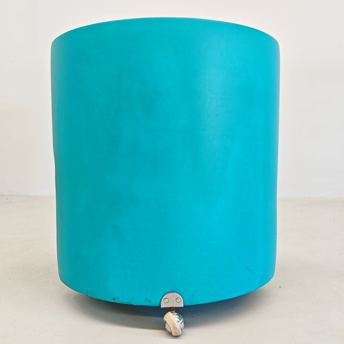 Petit fauteuil bleu Dilly Dally de L. Massoni pour Poltrona Frau, années 70