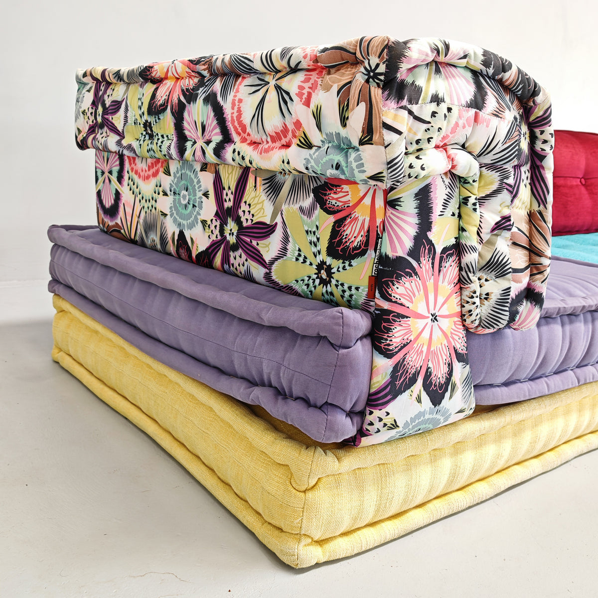 Canapé modulaire Mah Jong par Missoni, H. Hopfer pour Roche Bobois 3 places