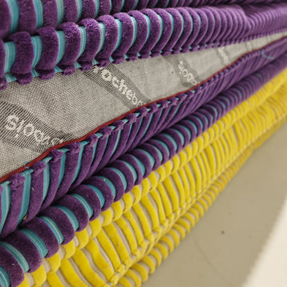 Canapé modulaire Mah Jong par Missoni, H. Hopfer pour Roche Bobois 3 places