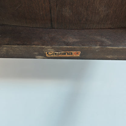 Ensemble de 4 chaises Modèle 122 Vico Magistretti pour Cassina, années 70