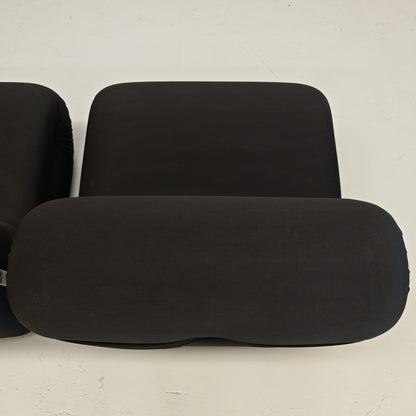 Fauteuils Boomerang de Rodolfo Bonetto pour Flexform, années 70