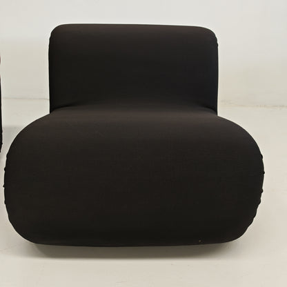 Fauteuils Boomerang de Rodolfo Bonetto pour Flexform, années 70