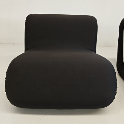 Fauteuils Boomerang de Rodolfo Bonetto pour Flexform, années 70