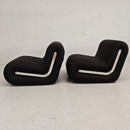 Fauteuils Boomerang de Rodolfo Bonetto pour Flexform, années 70