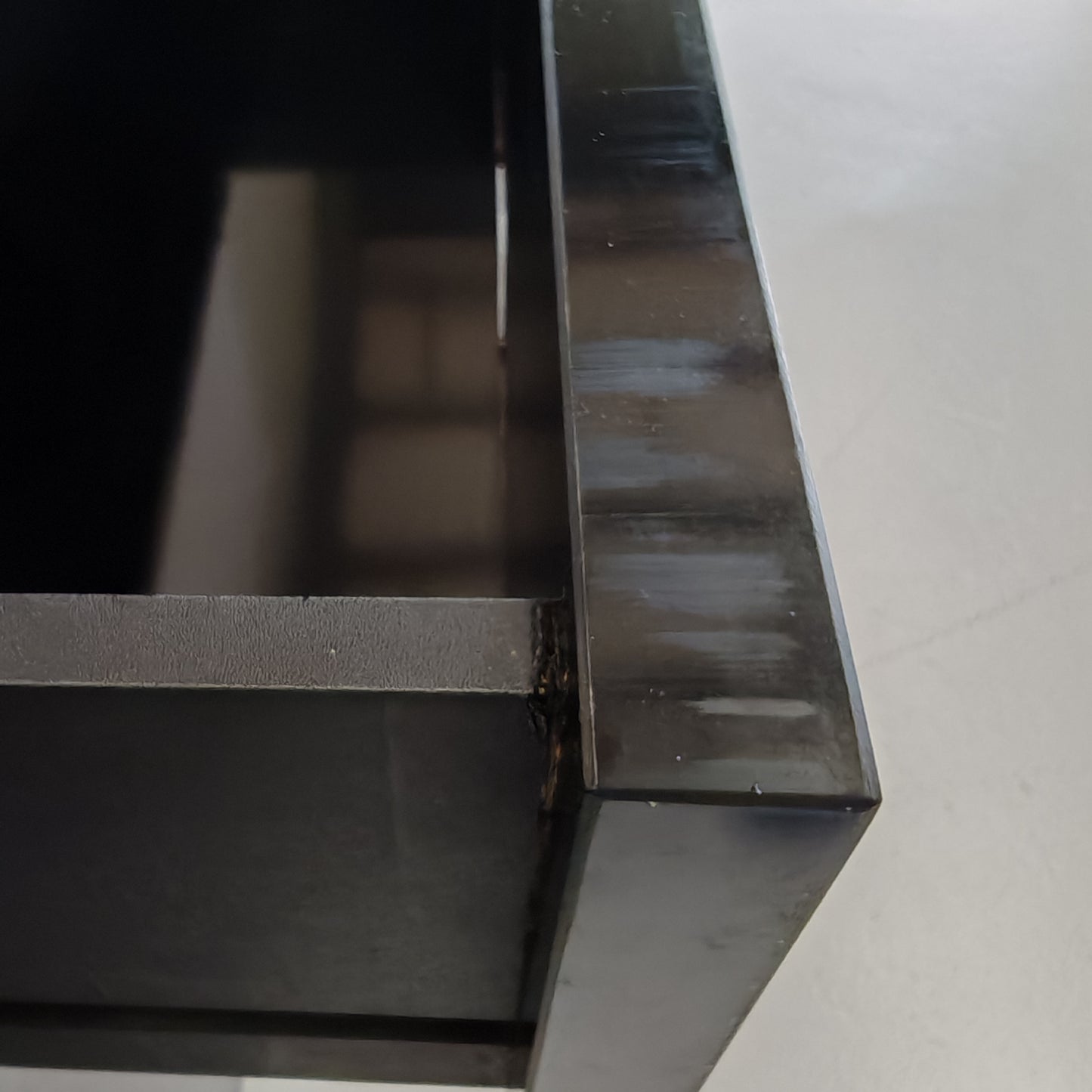 Sideboard Willy Rizzo per Mario Sabot anni 70 Nero