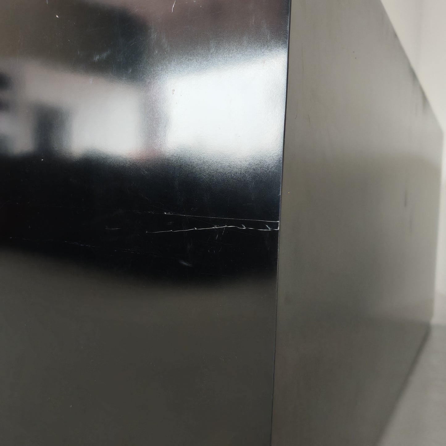 Sideboard Willy Rizzo per Mario Sabot anni 70 Nero