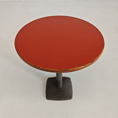 Tavolino Rosso Artona Afra Tobia Scarpa per Maxalto anni 80